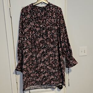 River Island Floral Long Sleeve Dress